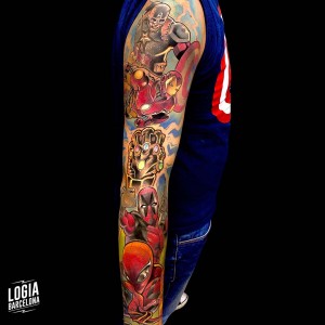 tatuaje_brazo_marvel_logiabarcelona_maxi_pain